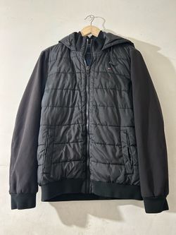 Men's Tommy Hilfiger Semi-Puffer Hooded Jacket size small