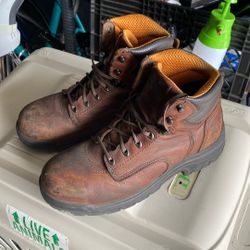 Timberland Men's TiTAN 6" Alloy Toe Waterproof Work Boot 