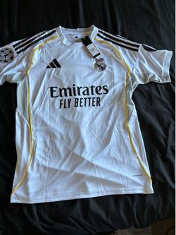 Size XLarge Real Madrid Adidas Home Jersey Size Large