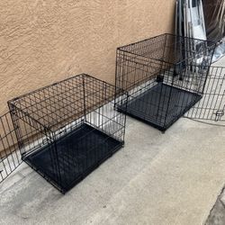 2 Dog Crates