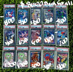 Pokemon cards psa 10