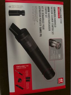Zwilling XTEND Cordless/  Mini Vacuum. Including  Lithium Battery, 12 V