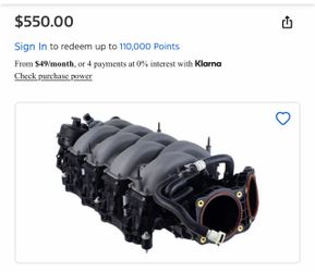 2025 Mustang intake manifold
