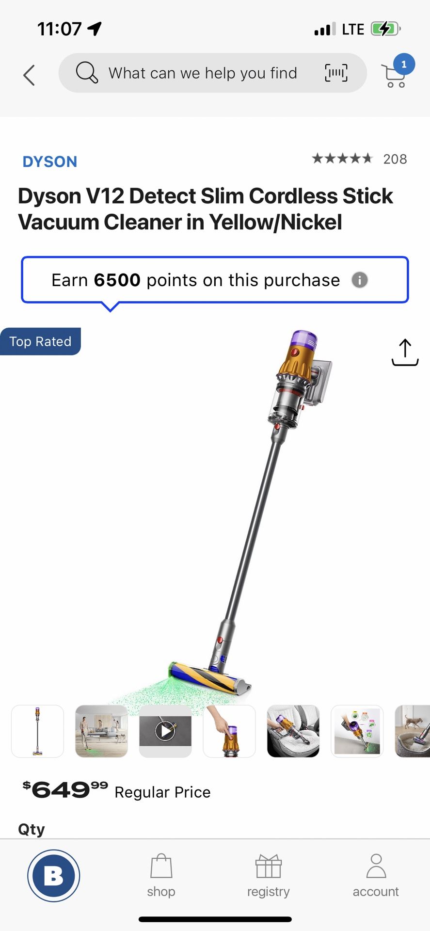 DYSON V12 Detect Slim