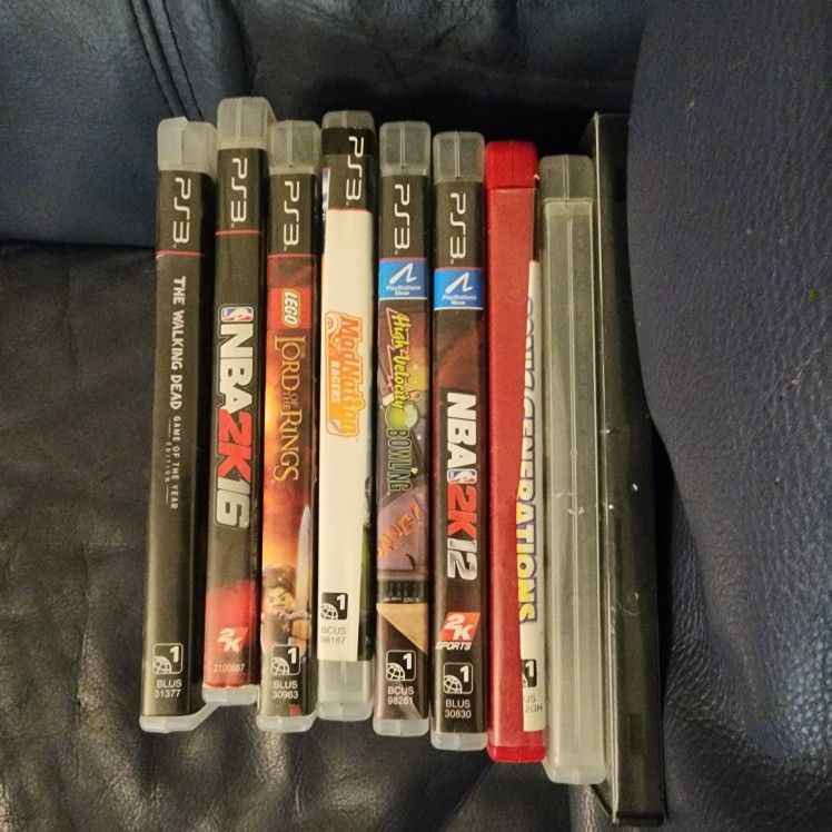 Various Ps3 Games