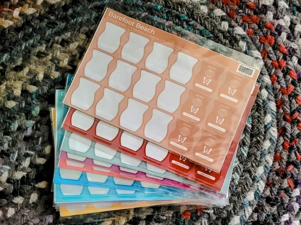Scentsy Spring/Summer 2025 Scented Sticker Set