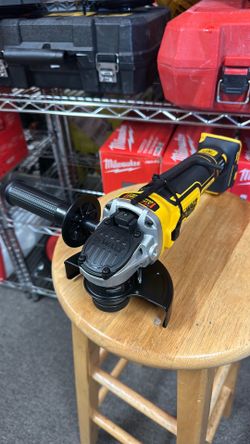 DEWALT 20V MAX XR Cordless Brushless 4.5 in. Slide Switch Small Angle Grinder with Kickback Brake (Tool Only)