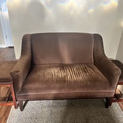Small Velvet Seat $50