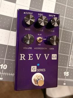 Revv G3 Metal Guitar Pedal