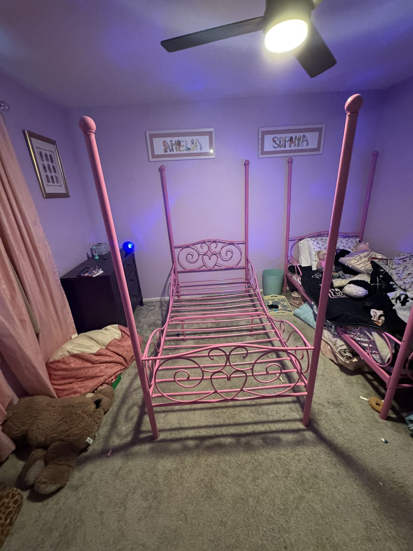 2 Twin Metal Bed Frames