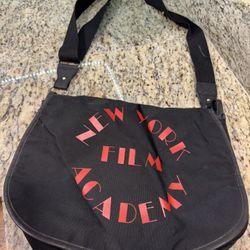 New York Film Academy Canvas Tote Messenger Shoulder Bag