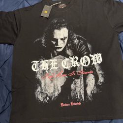 Dechire Lifestyle The Crow Graphic T-Shirt Size L