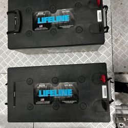 LifeLine GPL-8DL AGM Deep Cycle Batteries