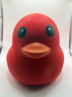Sunny Days Red Squishy Duck