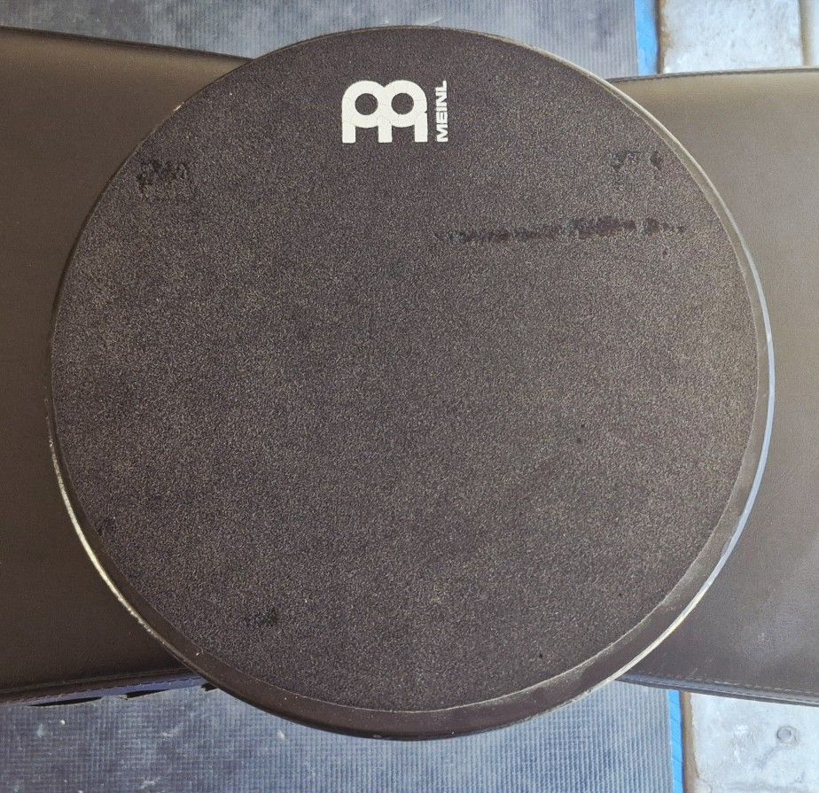 Meinl Cymbals 12-inch Marshmallow Practice Pad - Black