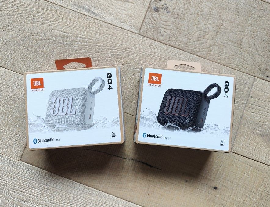 JBL Go4 Waterproof Bluetooth Speakers