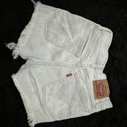 Levis High Rise Shorts 