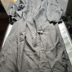 Black Graduation Gown From Oak Hall