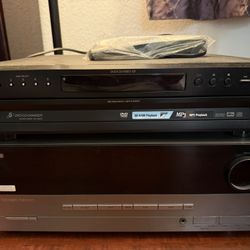 Harmon Kardon HT Receiver & Sony DVD Changer
