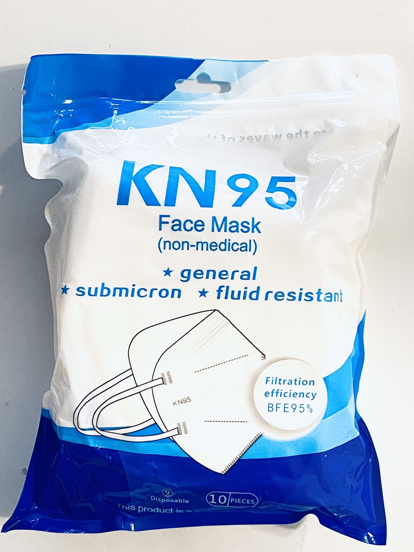 KN95 Face Masks 50 Count White or Black
