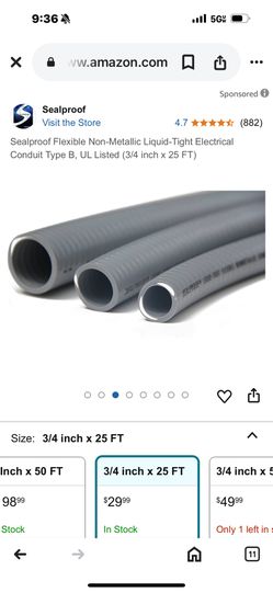 Electric Hoze New 40 Dollars 