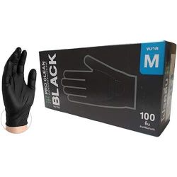 Black Nitrile Gloves 