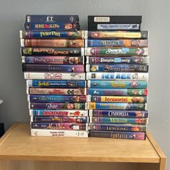 Kids VHS Movies 