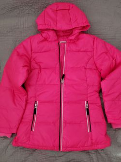 Girl's  Long Down/feather Parka   Size 16 New