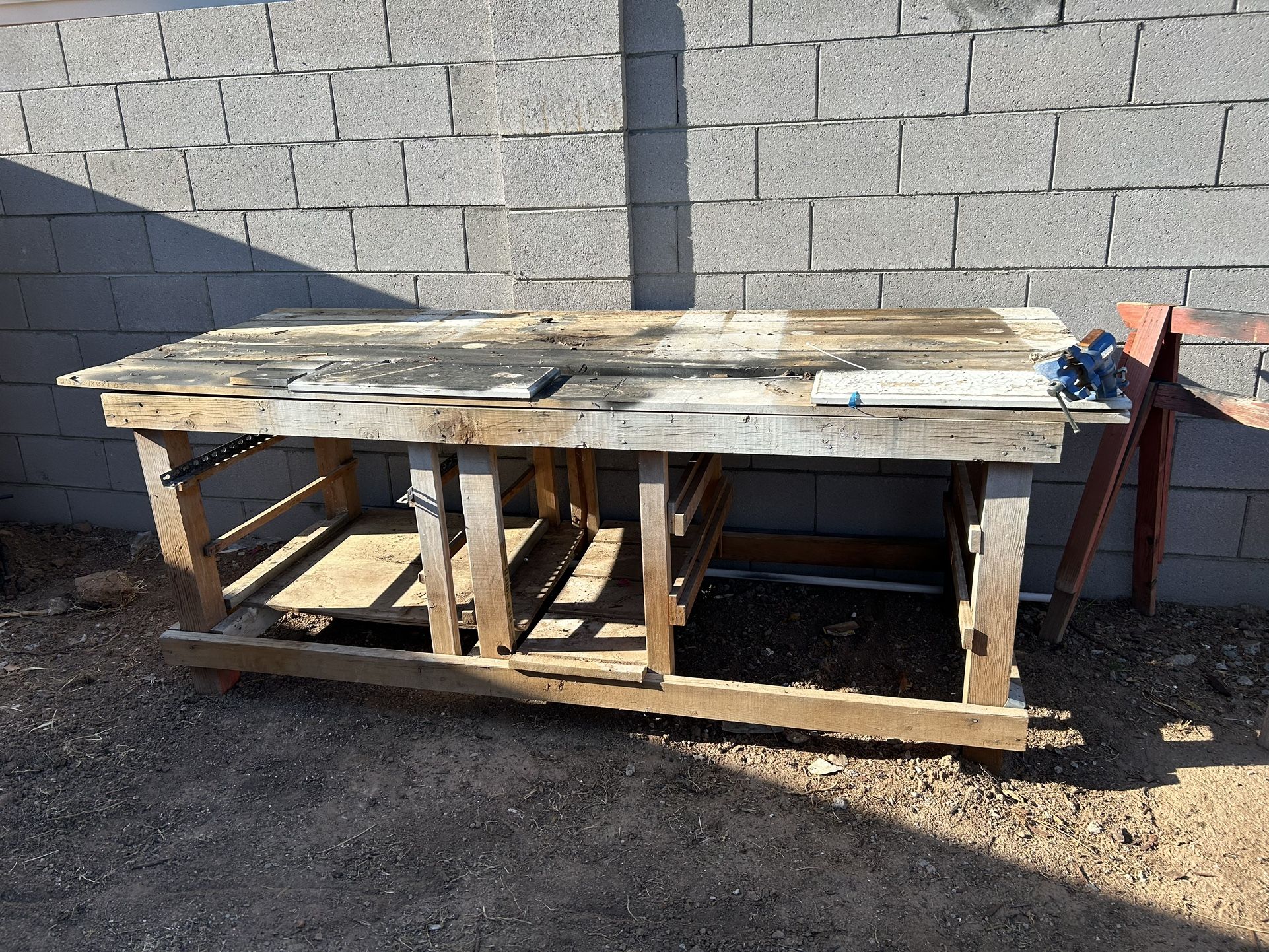 Work Bench- Large And Heavy FREE