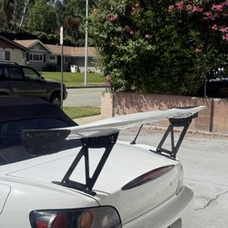J's Racing Style Carbon Fibre GT Wing Spoiler for Honda S2000