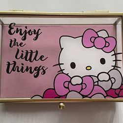 Hello Kitty Glass Box