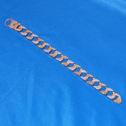 Gold And Stainless Steel Braclet