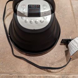 Instant Pot Pressure Cooker Air Fryer Lid 6 Quart
