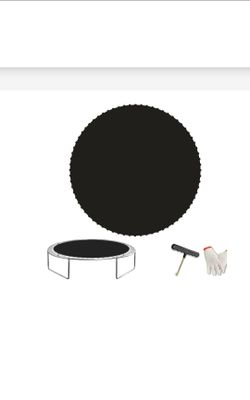 CIDNN Replacement Trampoline Mat? Heavy-Duty, UV-Resistant & Durable Bounce Pad for 14 ft Round Trampolines - Perfect for Safe & Fun Jumping (Fits 72 