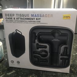 Massage Gun Carry Case And Attachments