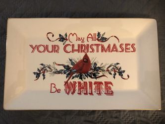 Lenox “Winter Greetings “ Platter