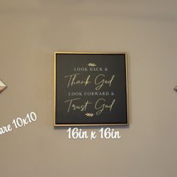 Gold Picture And Mirrors 