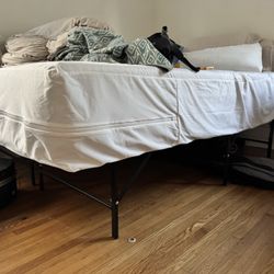 Queen Metal Bed Frame 