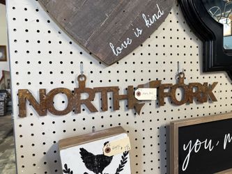 Vintage North Fork Sign