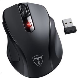 EasternTimes Wireless Tech Mouse - Wireless D-09 Computer Mouse USB Cordless Mice for Laptop