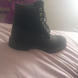 All Black Timberland 