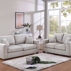 Sofa + Loveseat Set- Only $750!