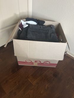 Box full of clothes (mystery)
