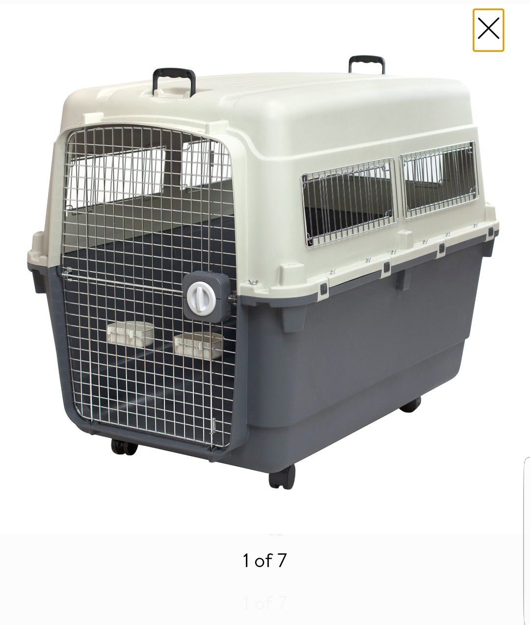 Kennels Direct Premium Plastic Dog Kennel and Travel Crate