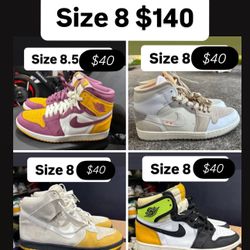 Jordan Retro 1s Size 8