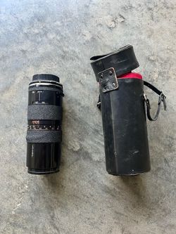 Tamron Telephoto Camera Lens with Case for Olympus