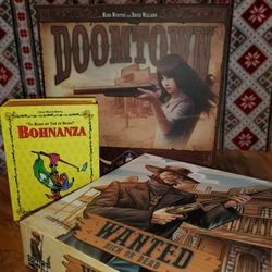 3 Board Game Bundle, Western