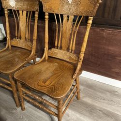 Wood Chairs 