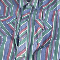 WRANGLER WESTERN SHIRTS Short Sleeve Sz XXL 2XL Pearl Snap