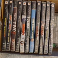 PSP Games 